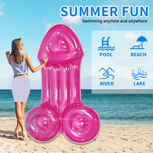 Summer Party Heavy-Duty PVC Water Sports <strong>Float</strong> Raft Adult <strong>Pool</strong> Floating Mattress <strong>Inflatable</strong> <strong>Floats</strong> - Product Image 2