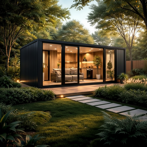 Casa Contenedor Modular Prefabricada, Cabaña Portátil con Baño y Cocina para Hotel, Oficina, Tienda, Almacén y Terrenos Vacíos - Product Image 5