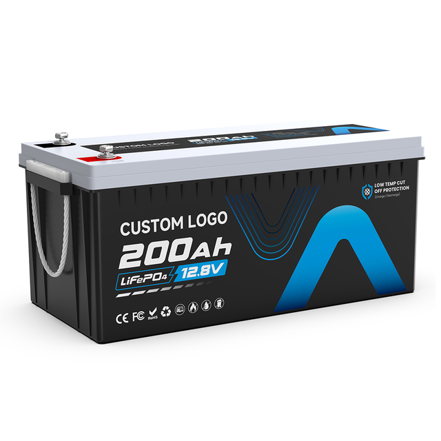 Anti-idle AC Systems 12V  200Ah 300A 460Ah 560Ah Lithium Battery 24V Deep Cycle Lifepo4 Batteries with Smart BMS for Truck APU