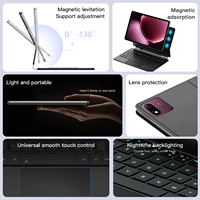 Uyumlu Xiaomi Pad 9 Pro Max 13.3" Manyetik Kablosuz Klavye Dokunmatik Yüzeyli Yeni Çok Satan Tablet Koruyucu Kılıf