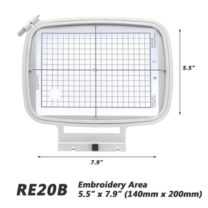 Aros de Bordado Hoops SQ20B REB 10B 14B para Máquinas Janome <span class=keywords><strong>MC</strong></span> 500E 400E 550E Elna eXpressive 830 - Product Image 5