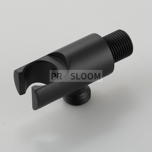 1/<span class=keywords><strong>2</strong></span> "atau <span class=keywords><strong>3</strong></span>/8" katup sudut hitam Outlet air Kuningan dudukan braket Pancuran keran Bidet Toilet perlengkapan - Product Image 3