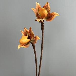 Planta Artificial de Phalaenopsis en Maceta de 3 Ramas, Simulación de Paphiopedilum, Adorno para Jardín u Oficina, Decoración para el Hogar - Product Image 4