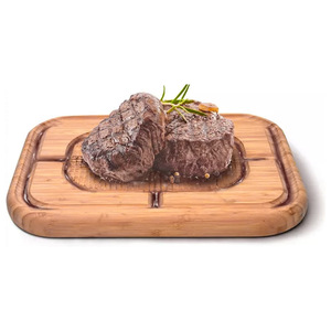 แผ่นไม้ไผ่สำหรับทุบเนื้อแบบมีลายตารางสำหรับใช้ในครัว - Product Image 2