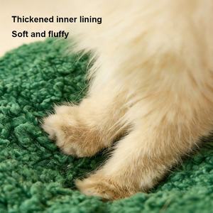 Cuccia per Animali <span class=keywords><strong>a</strong></span> Forma <span class=keywords><strong>di</strong></span> Albero <span class=keywords><strong>di</strong></span> Natale, Design <span class=keywords><strong>a</strong></span> Grotta Antivento per Sonno Profondo, Comoda Casa per Animali - Product Image 6