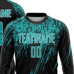 Modern <b>Long</b> Sleeve Soccer Jersey Football Team Shirt Breathable Performance Sports Uniform for <b>Match</b> Training Practice Men Youth - Product Image 4