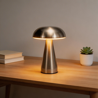 Lampe de table LED sans fil rechargeable avec commande tactile, chargement USB Type-C, température de couleur réglable