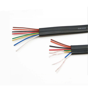 Câble RJ45 noir UL20251 avec prise modulaire 8P8C à 8 conducteurs, câble plat pour téléphone, fil de cuivre pur, application intérieure - Product Image 4