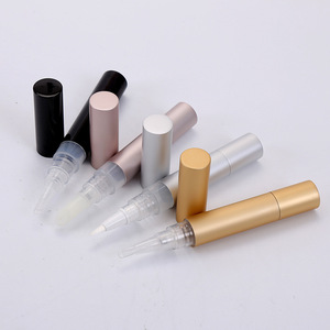 <b>Refillable</b> Aluminum <b>Pen</b> Tube 4Ml For Foundation Eyeliner Lip Gloss Concealer Cosmetic Packaging Reusable Cylinder Makeup Tool - Product Image 1