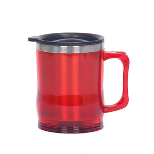 GZYSL, nuevos productos populares, taza térmica olástica de acero inoxidable con asa para oficina, hogar, taza térmica Vintage - Product Image 2
