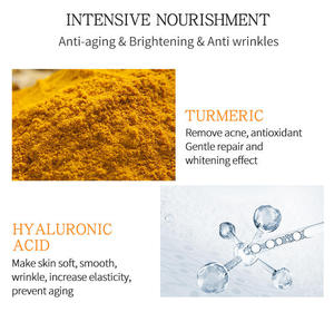 Turmeric Skin Care Facial Care Product for Orange Exfoliating Gel for Face Scrub &amp; Face Wash Cream &amp; Korean Skin and Face Cream - Product Image 4