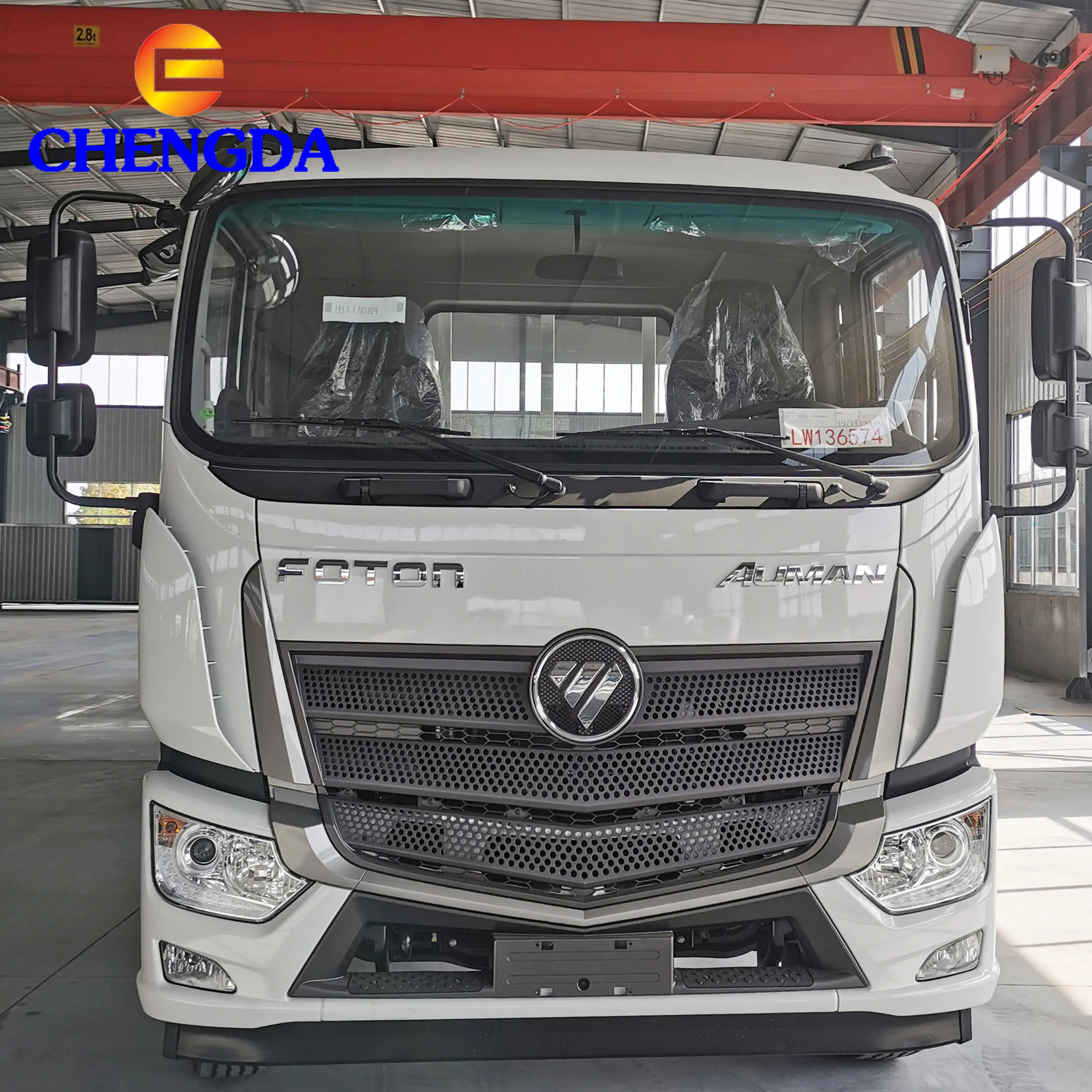 Diesel Landwirtschaft Foton Auman EST 4x2 10-20 Tonnen Van Truck Zaun Truck Cargo Trucks