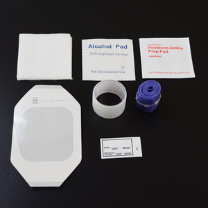 <span class=keywords><strong>Kit</strong></span> médical jetable de démarrage IV avec turniquet d'étiquette de tampon de préparation de pansement IV pour l'opération chirurgicale - Product Image 3