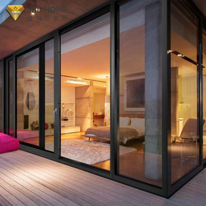 JBDhome, puerta corredera automática de aleación de aluminio resistente personalizada, vidrio hueco interior moderno de alta calidad para bodegas y hoteles - Product Image 3
