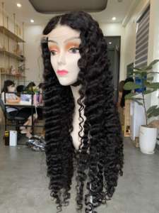 Cheveux bouclés Super Double Drawn avec fermeture/frontale en gros, 100% cheveux non traités dans l'extension de cheveux humains - Product Image 6