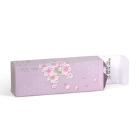 Emballage de luxe en boîte de papier brillant avec logo, flacon compte-gouttes pour huile essentielle personnalisé à double impression recto-verso, 10 ml, 30 ml, 50 ml