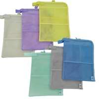 Bolsas de Malla Personalizables de Gran Capacidad con Cierre, Carpetas para Archivos, Documentos Tamaño A4 para la Escuela, Viajes y Almacenamiento