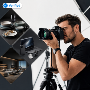 Service Visuel E-commerce Premium : Photographie Haut de Gamme, Retouches, Conception de Contenu A+ (Images Principales et Secondaires, Vidéos) pour AMZ SP TT EB - Product Image 1