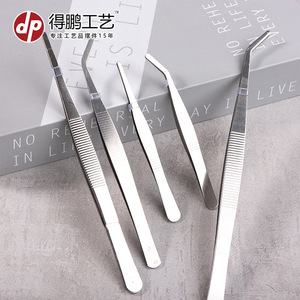 แหนบสแตนเลส Dp 12 ซม. 17 ซม. พื้นผิวกันลื่นสำหรับเครื่องมือทำสวน DIY - Product Image 1