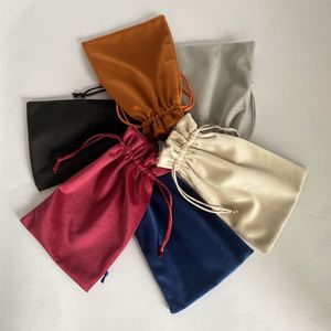 Factory Price Customized Printing Logo Luxury Soft Velvet <b>Gift</b> Pouch Drawstring Suede Jewelry Packaging <b>Bags</b> <b>Small</b> Wedding <b>Bag</b> - Product Image 4