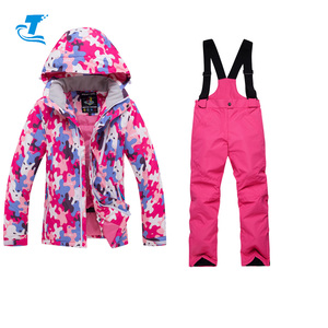 Traje de Esquí Infantil Unisex para Deportes de Invierno, de Alta Calidad, Estampado, Impermeable, Transpirable y Cortavientos, con Cremallera - Product Image 2