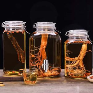 Pot en verre hermétique pour cornichons <span class=keywords><strong>de</strong></span> 500 ml et 750 ml, stockage pratique pour la cuisine et indispensable pour la préparation <span class=keywords><strong>de</strong></span> cornichons <span class=keywords><strong>maison</strong></span> - Product Image 6