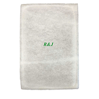 Filtre à air en panneaux de polyester sur mesure, directement de l'usine, avec cadre métallique, média filtrant en polyester, G3 G4 MERV8