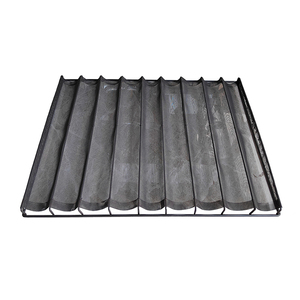 Bandeja de aluminio ranurado de alta calidad para hornear, 7/8/9/10/11, de acero inoxidable, para pan francés, baguette, tamaño personalizado - Product Image 1