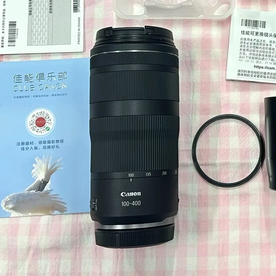 For Canon Professional Telephoto RF <strong>100</strong>-<strong>400mm</strong> F5.6-F8 IS USM Zoom <strong>Lens</strong> for Wildlife Photography