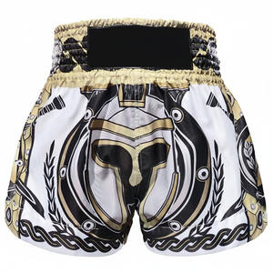Pantalones cortos de boxeo MMA personalizados de artes marciales Muay Thai de estiramiento corto de sublimación de alta calidad - Product Image 1