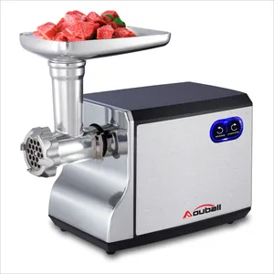 Alta qualidade carne moedor food grade lâmina de aço inoxidável 220 ~ 240V 1600W cortador de cozinha moedor de carne