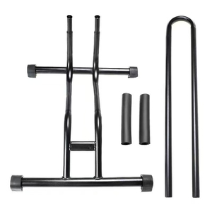 Supporto a L per biciclette, Rastrelliera da pavimento per parcheggio e manutenzione biciclette, Telaio di supporto stabile per biciclette - Product Image 2