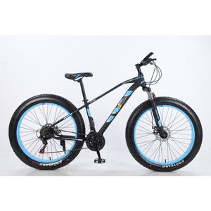 Bicicleta <span class=keywords><strong>Fat</strong></span> Tire Cycle De <span class=keywords><strong>Aluminio</strong></span> 26x4,0 pulgadas All-Terrain <span class=keywords><strong>Fat</strong></span> Tire Bicicleta con marco De <span class=keywords><strong>Aluminio</strong></span> reforzado y horquilla De suspensión - Product Image 2
