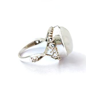 Anillo de Piedra Lunar de la Mejor Calidad, Anillo de Plata de Ley 925 con Piedra Preciosa, Colección Hecha a Mano de Piedra Lunar, Anillos Finos de Plata, Joyería a Precio de Mayoreo - Product Image 2