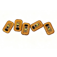 Étiquette NFC intelligente à LED lumineuse, étiquette RFID miniature, autocollant pour nail art, URL programmée, mini étiquette FPC colorée