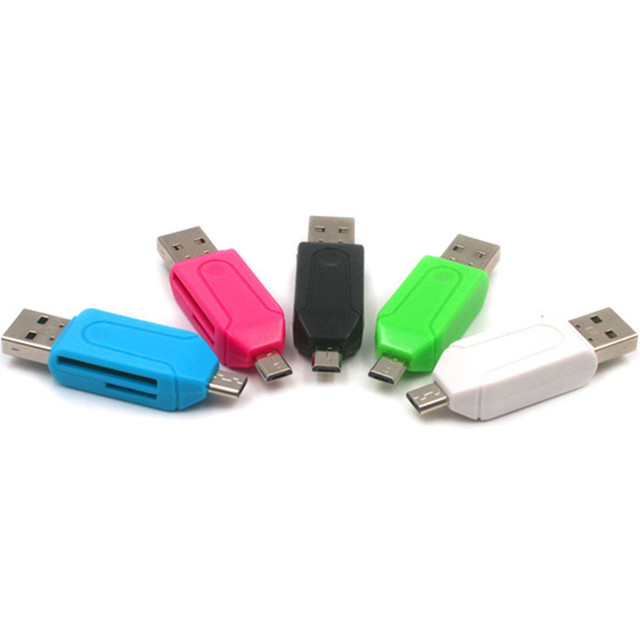 OTG Smart Card Reader for Mobile Phones and Computers with USB 3.0 and Type-C Interface High-Speed SD/TF Card Reader