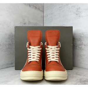 American Street Black and White Patchwork Leather High Top Board Shoes, <b>Height</b> <b>Increasing</b> Versatile Casual Men and Women - Product Image 1