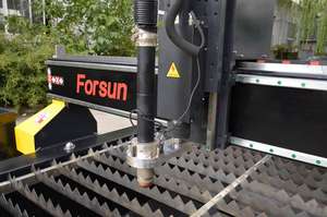 İndirim fiyat! 1325 1530 CNC plazma kesme çelik kesici makinesi su yatak - Product Image 5