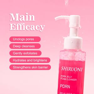 <span class=keywords><strong>Gel</strong></span>ée Nettoyante PDRN Personnalisée <span class=keywords><strong>pour</strong></span> Pores Affinés, Démaquillante, Anti-Acné, Moussante et Éclaircissante, <span class=keywords><strong>pour</strong></span> Hommes et Femmes - Product Image 2