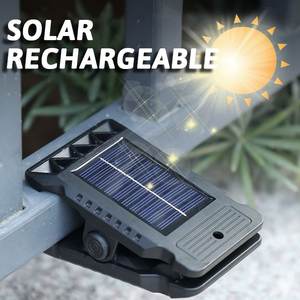 Luces Solares con Clip para Exteriores, Impermeables, 28 LED, Sensor de Movimiento, <span class=keywords><strong>3</strong></span> Modos, <span class=keywords><strong>3</strong></span> Métodos de Montaje, Luces de Seguridad Solares para Cercas - Product Image 3