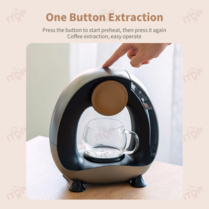 Machine à café goutte à goutte silencieuse pour la maison de bureau petite machine à café à capsules à tout moment avec café moulu - Product Image 5