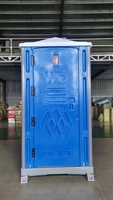 Toilette portable sans eau en plastique recyclable HDPE pour les interventions d'urgence, la récupération après catastrophe et les projets humanitaires