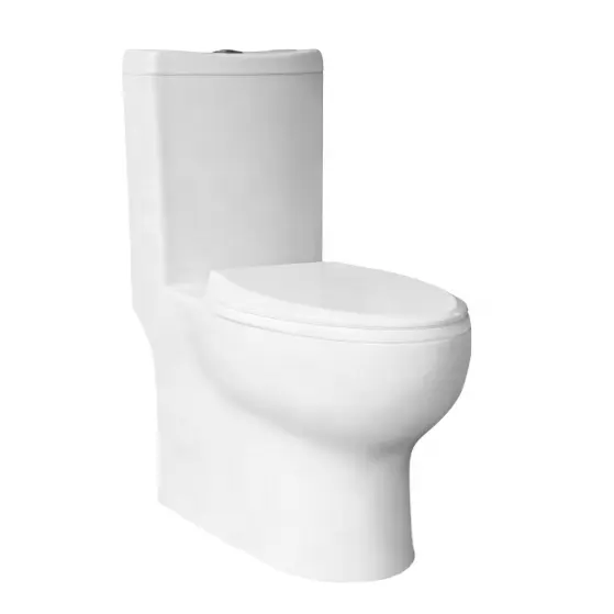 Новый продукт, сантехника белого цвета, общественная ванная комната, цельный туалет