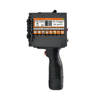 Impresora de Etiquetas de 50 mm, Impresora de Inyección de Tinta Portátil Semiautomática de Calidad, Máquina de Codificación de Fechas de Caducidad, Pistola de Impresión de Mano