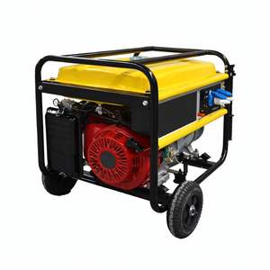 Générateur à essence avec démarrage électrique monophasé et triphasé, centrale électrique portable à vendre - Product Image 5