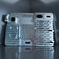Boîtier de contrôleur personnalisé en acier inoxydable/alliage d'aluminium 6061 usiné CNC, prototype, échantillon OEM/ODM