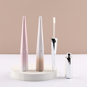 Emballage de tube de gloss à lèvres conique à pointe pointue, matériau pour fard à paupières liquide, surligneur, bâton de <span class=keywords><strong>blush</strong></span>, <span class=keywords><strong>essence</strong></span> pour cils, personnalisable - Product Image 5
