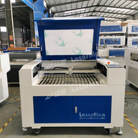 Machine de gravure et de découpe laser 80W CO2 avec contrôleur Ruida, refroidie par eau, pour acrylique, bois, caoutchouc, pierre, papier