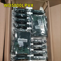 Disque dur interne pour ordinateur portable WD5000LPVX bleu, 500 Go, 2,5 pouces, SATA 6 Gb/s, 5400 tr/min, 8 Mo de cache, 7 mm d'épaisseur, pour stockage sur PC portable