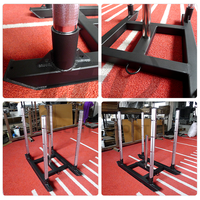 Trineo de Entrenamiento de Alta Intensidad Premium Cross Fit con Base de Acero y Carga de Placas para Fitness